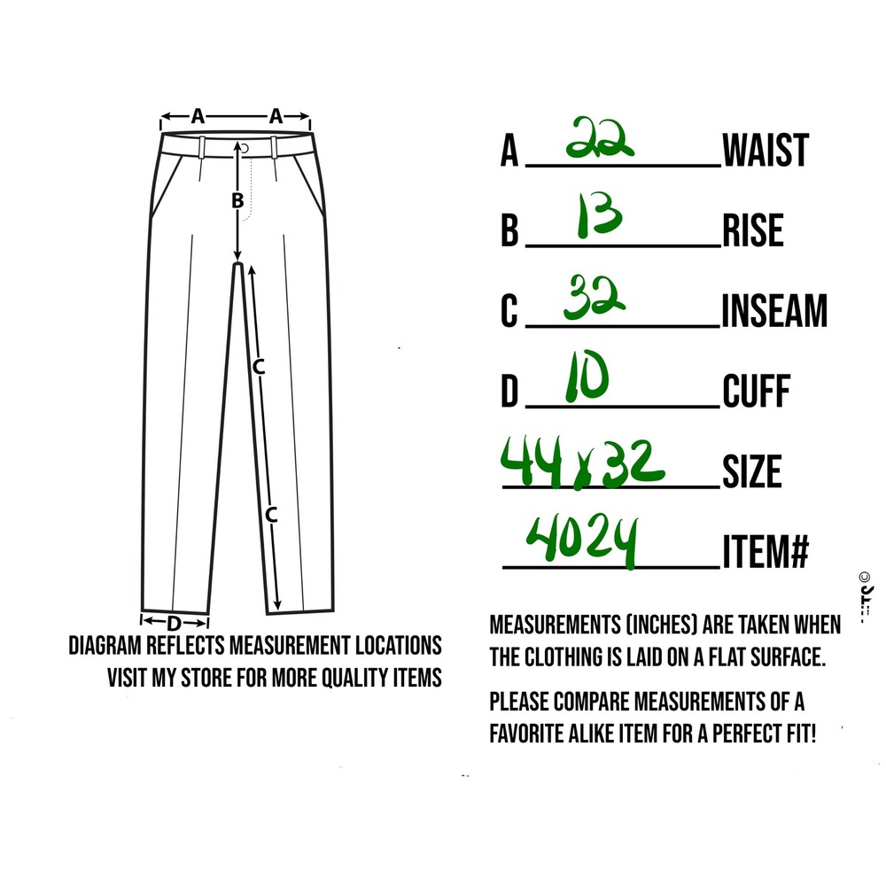 Blue Mountain Mens Tan Canvas Utility Work Pants Size 44x32 Carpenter Style - Picture 7 of 8